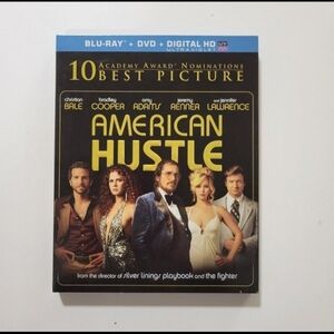 AMERICAN HUSTLE BLU-RAY WITH SLIP COVER